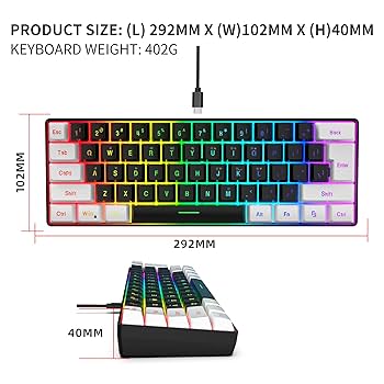 ゲーミングキーボード Amazon.co.jp: CYBER ・ ゲーミングキーボード 静音